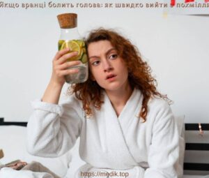 Якщо вранці болить голова: як швидко вийти з похмілля