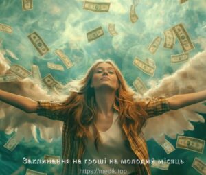 Заклинання на гроші на молодий місяць