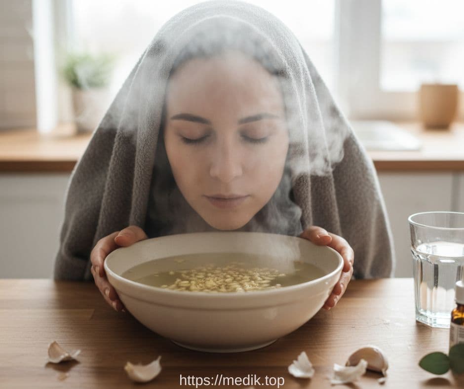 Інгаляції в домашніх умовах, домашній інгалятор, інгаляція з содою, інгаляція з мінеральною водою, інгаляція з часником, інгаляції з лікарськими рослинами