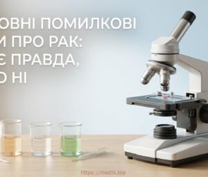 Основні помилкові міфи про рак: що є правда, а що ні